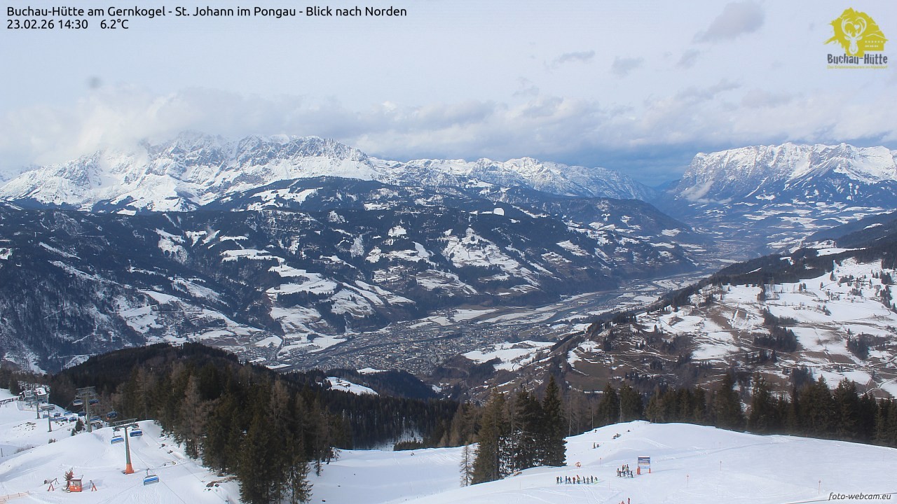 Archiv Foto Webcam Buchau-Hütte am Gernkogel - St. Johann