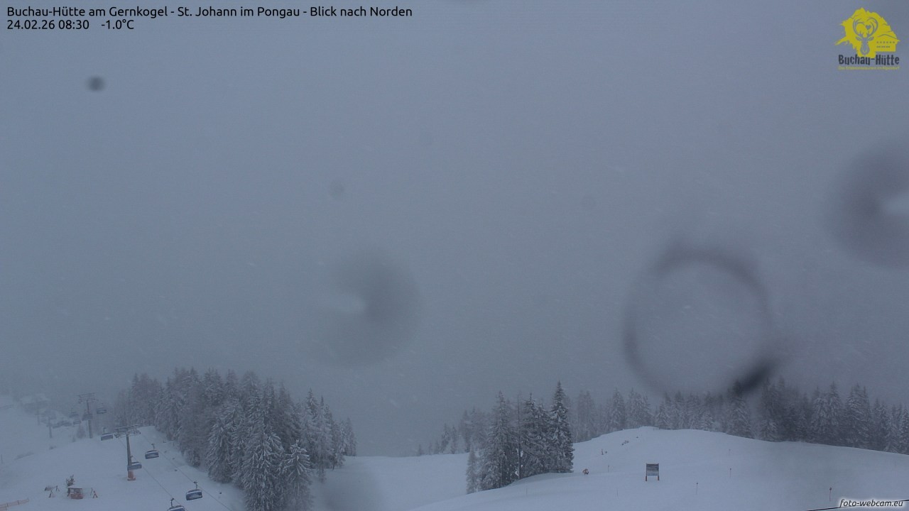 Archived image Webcam Gernkogel - View to the North