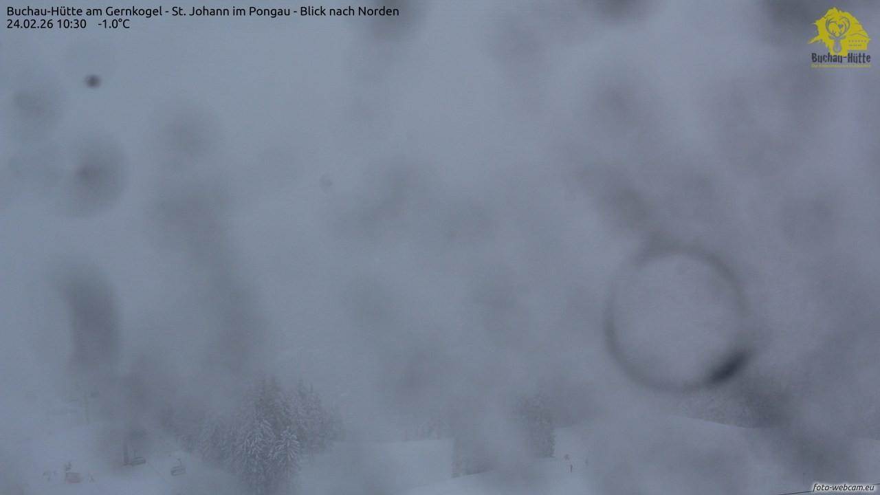 Archived image Webcam Gernkogel - View to the North