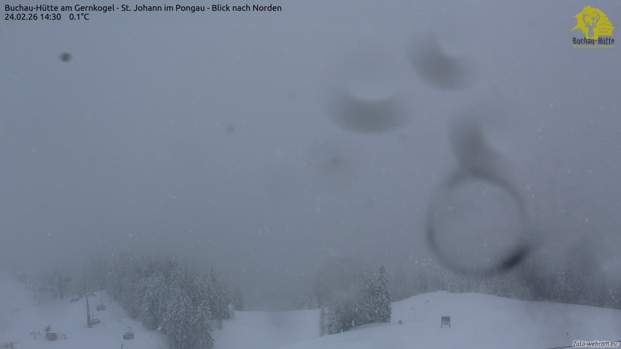 Archived image Webcam Gernkogel - View to the North