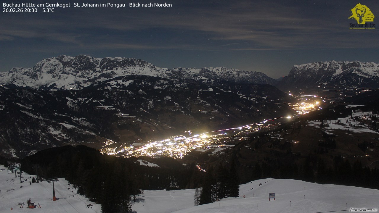 Archived image Webcam Gernkogel - View to the North