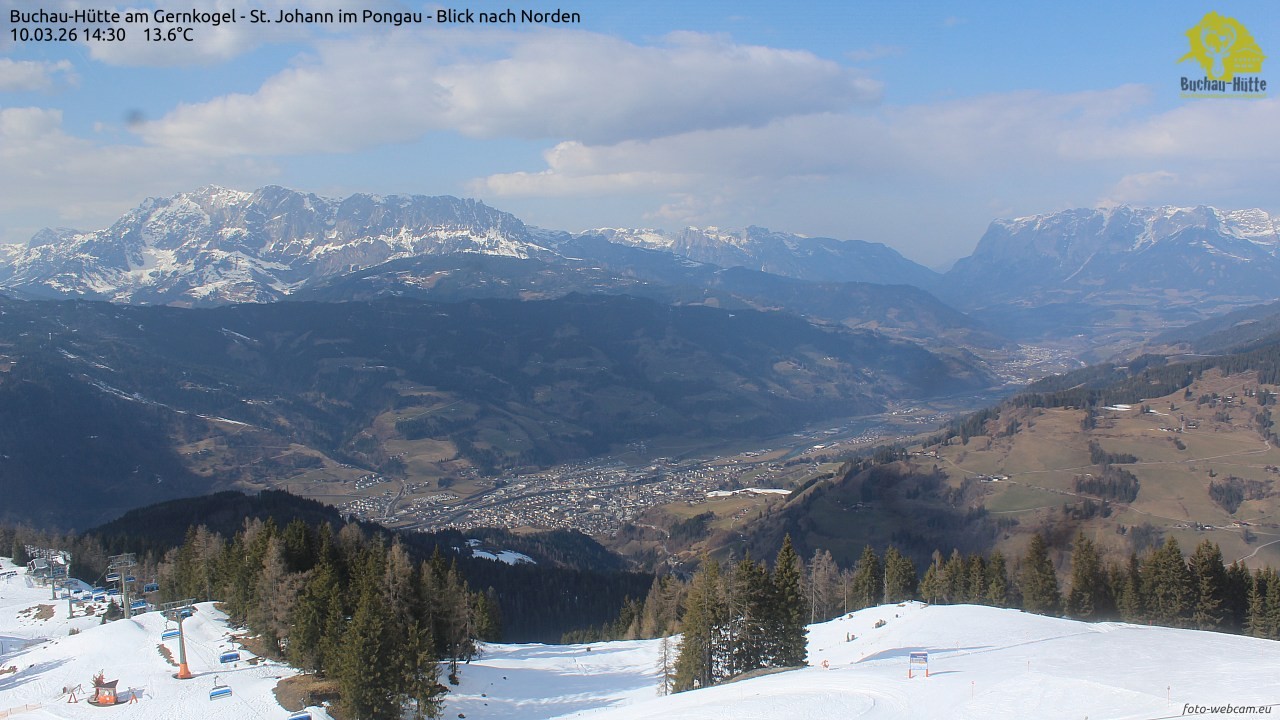 Archiv Foto Webcam Buchau-Hütte am Gernkogel - St. Johann