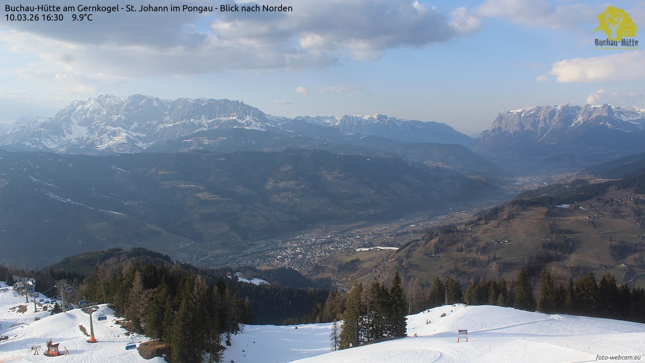 Archiv Foto Webcam Buchau-Hütte am Gernkogel - St. Johann