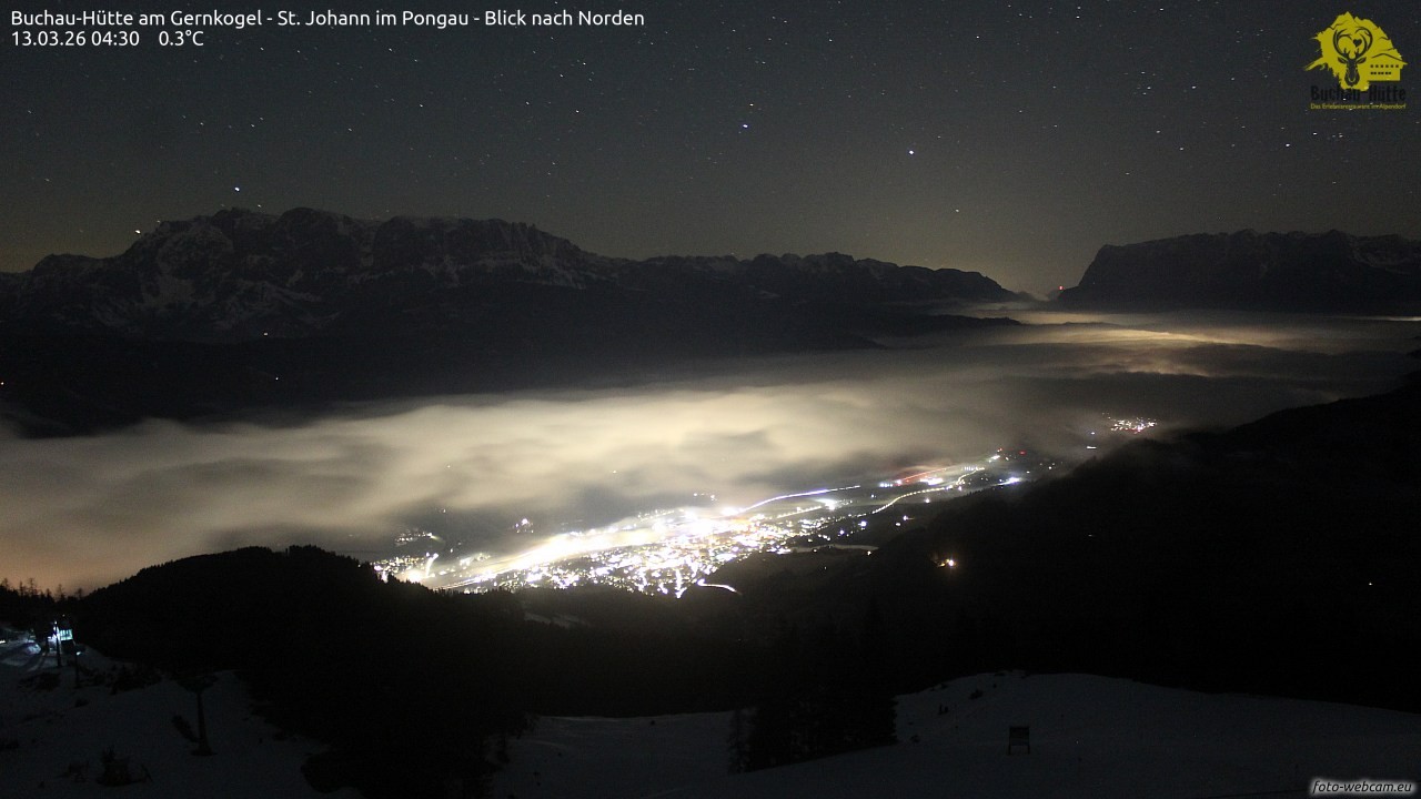 Archived image Webcam Gernkogel - View to the North