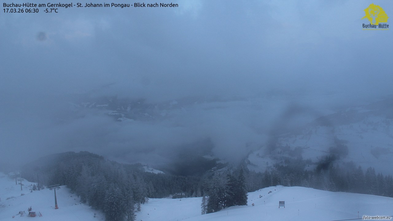 Archived image Webcam Gernkogel - View to the North