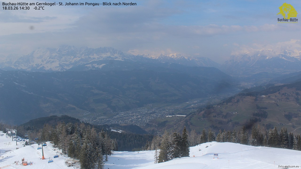 Archived image Webcam Gernkogel - View to the North