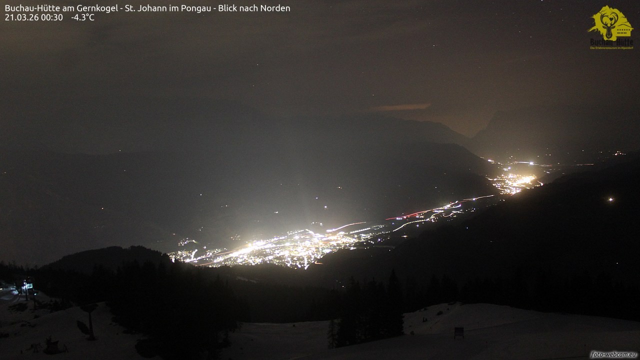 Archived image Webcam Gernkogel - View to the North