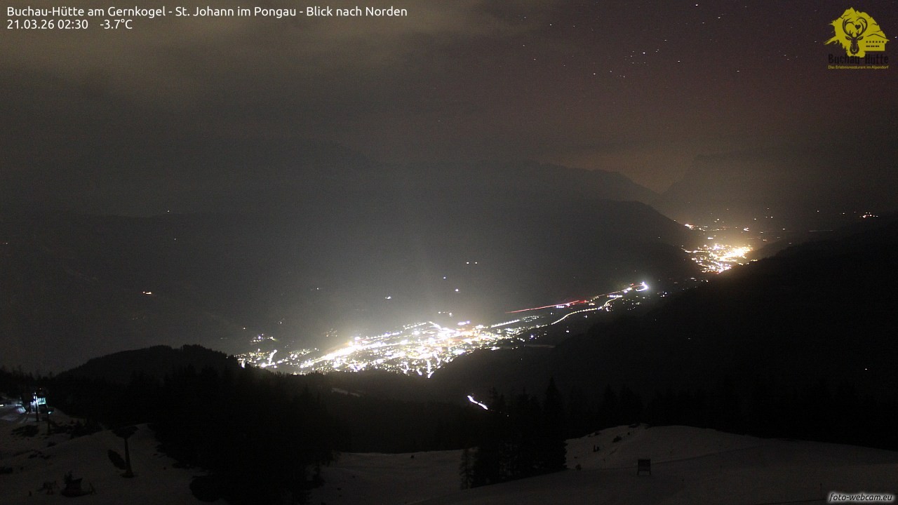 Archived image Webcam Gernkogel - View to the North