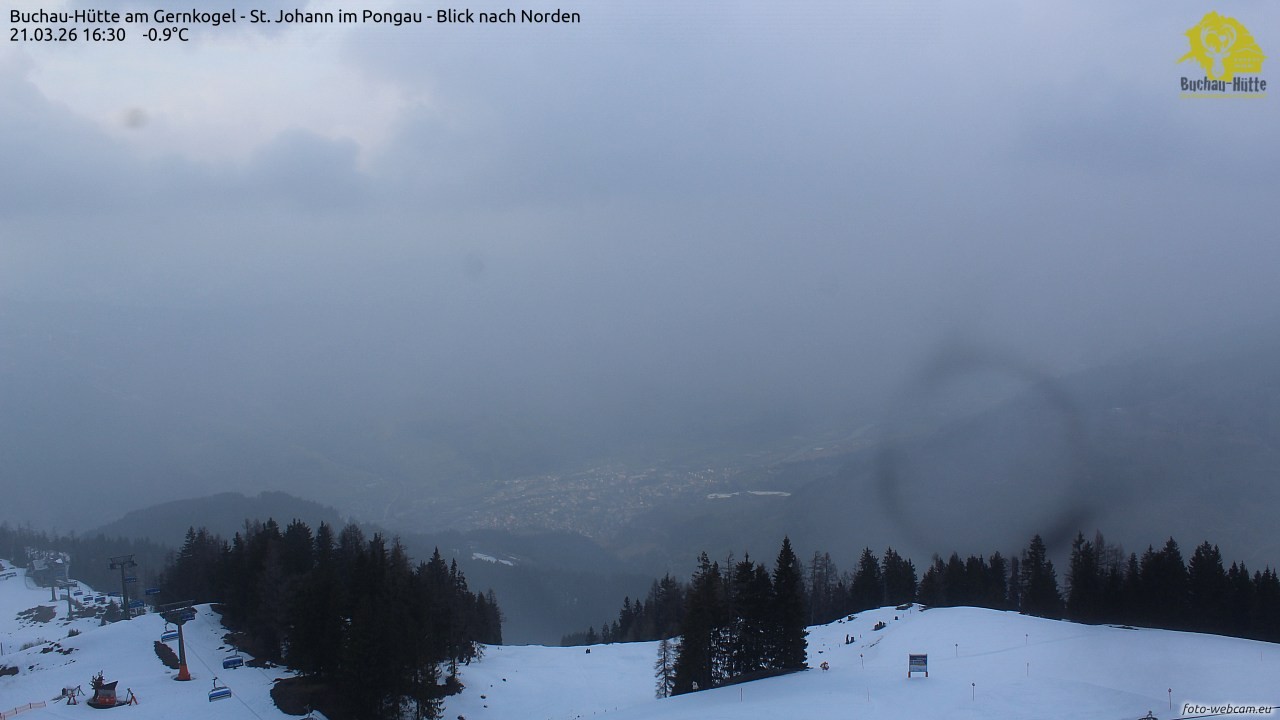 Archiv Foto Webcam Buchau-Hütte am Gernkogel - St. Johann
