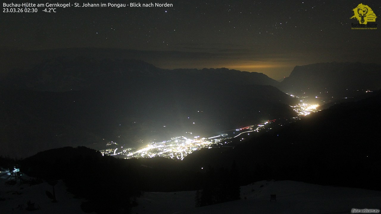 Archived image Webcam Gernkogel - View to the North