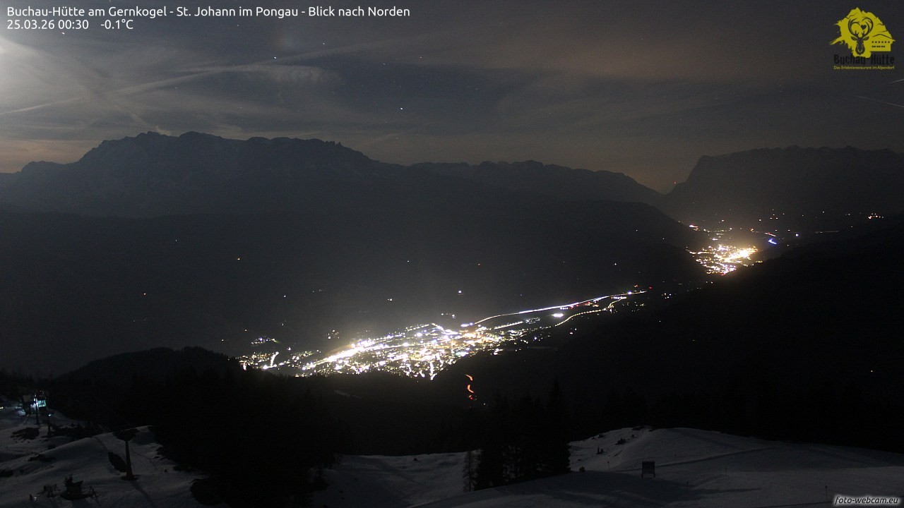 Archived image Webcam Gernkogel - View to the North