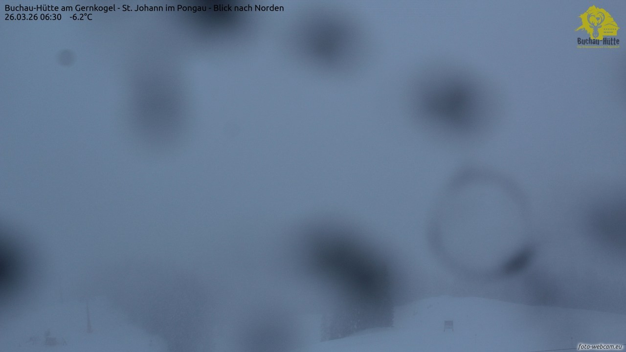 Archiv Foto Webcam Buchau-Hütte am Gernkogel - St. Johann
