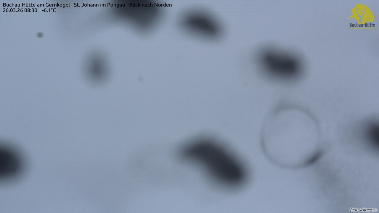 Archiv Foto Webcam Buchau-Hütte am Gernkogel - St. Johann