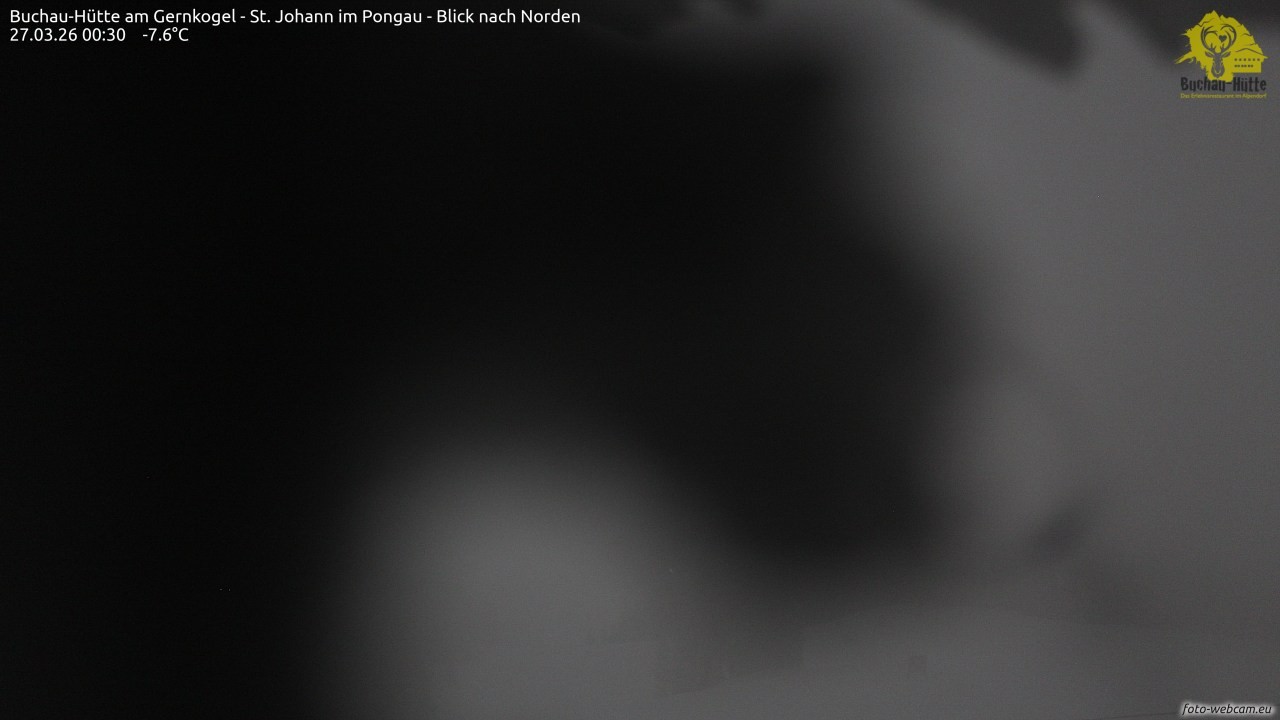 Archiv Foto Webcam Buchau-Hütte am Gernkogel - St. Johann