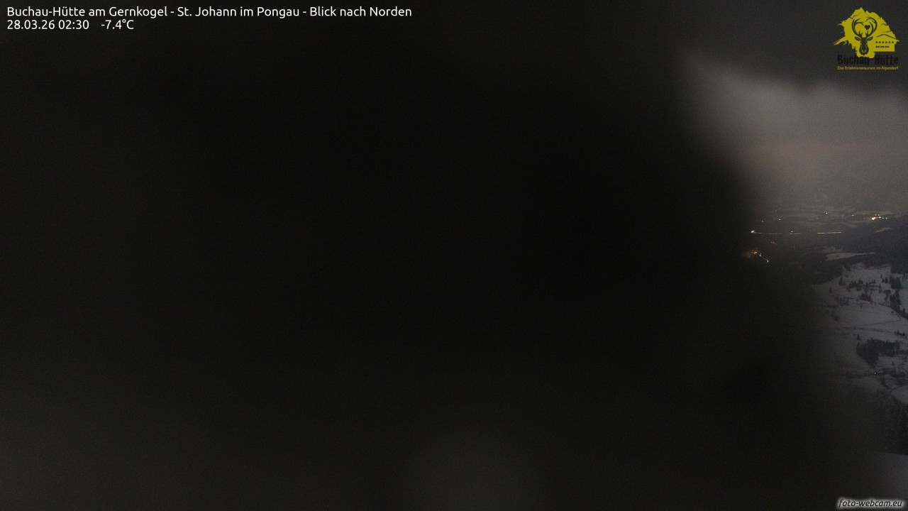 Archiv Foto Webcam Buchau-Hütte am Gernkogel - St. Johann