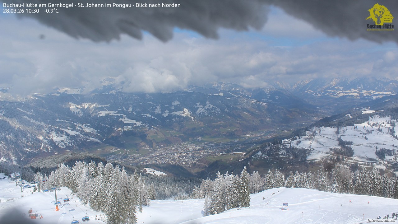 Archived image Webcam Gernkogel - View to the North