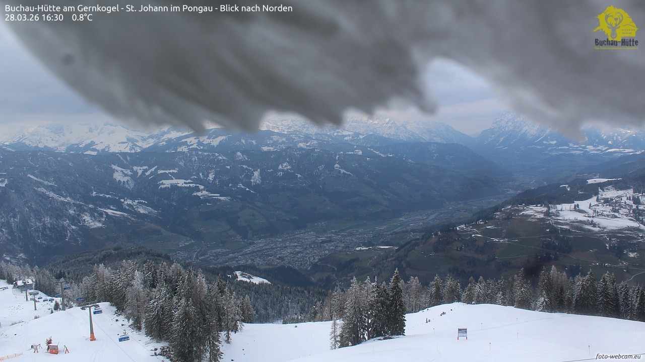 Archived image Webcam Gernkogel - View to the North