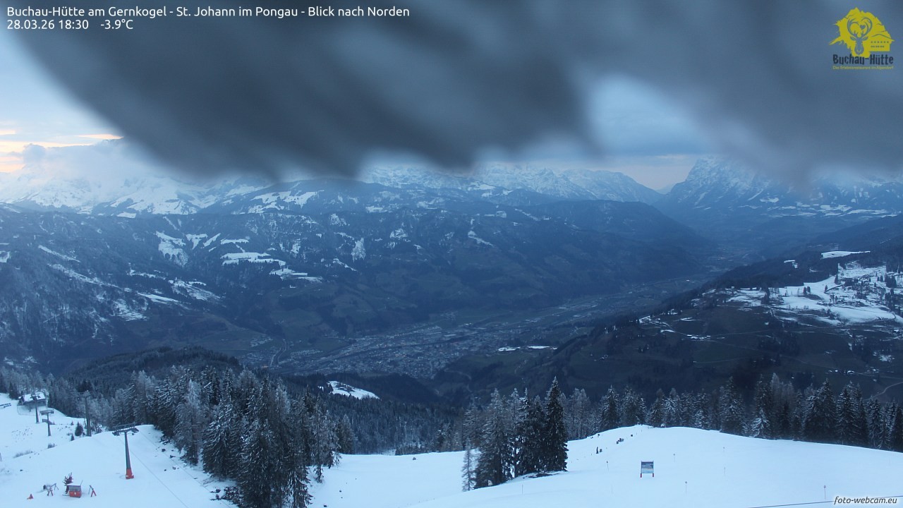 Archived image Webcam Gernkogel - View to the North