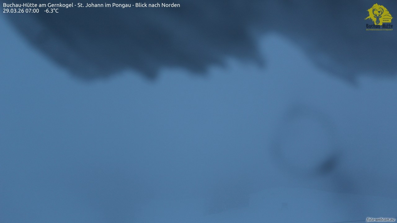 Archiv Foto Webcam Buchau-Hütte am Gernkogel - St. Johann