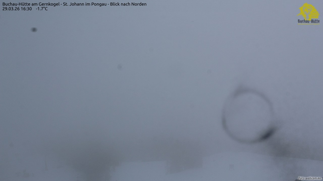 Archiv Foto Webcam Buchau-Hütte am Gernkogel - St. Johann