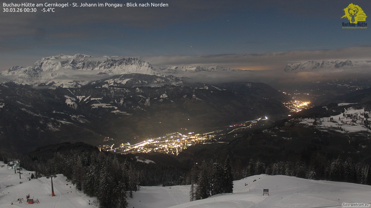 Archived image Webcam Gernkogel - View to the North