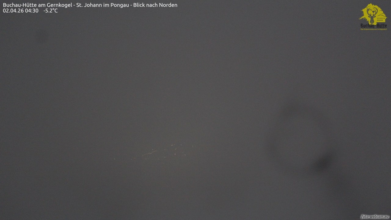 Archiv Foto Webcam Buchau-Hütte am Gernkogel - St. Johann