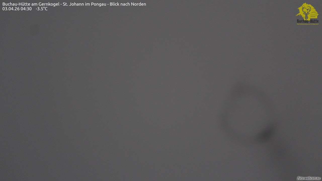 Archiv Foto Webcam Buchau-Hütte am Gernkogel - St. Johann
