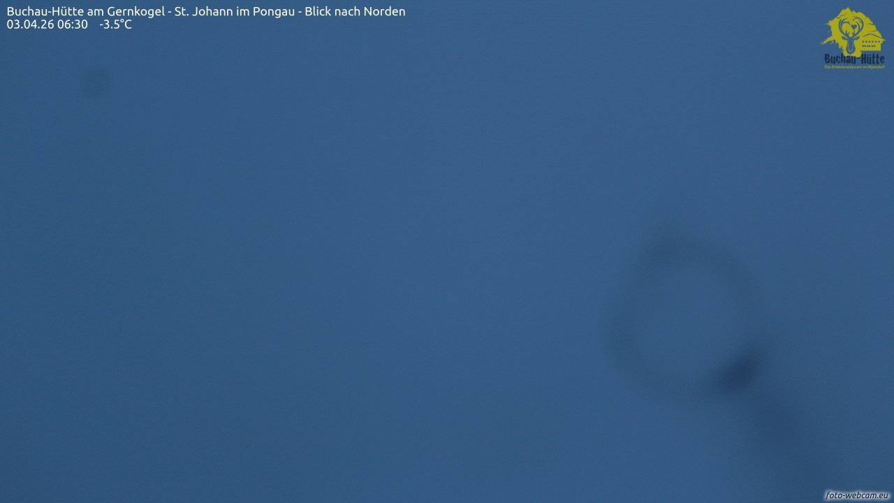 Archiv Foto Webcam Buchau-Hütte am Gernkogel - St. Johann