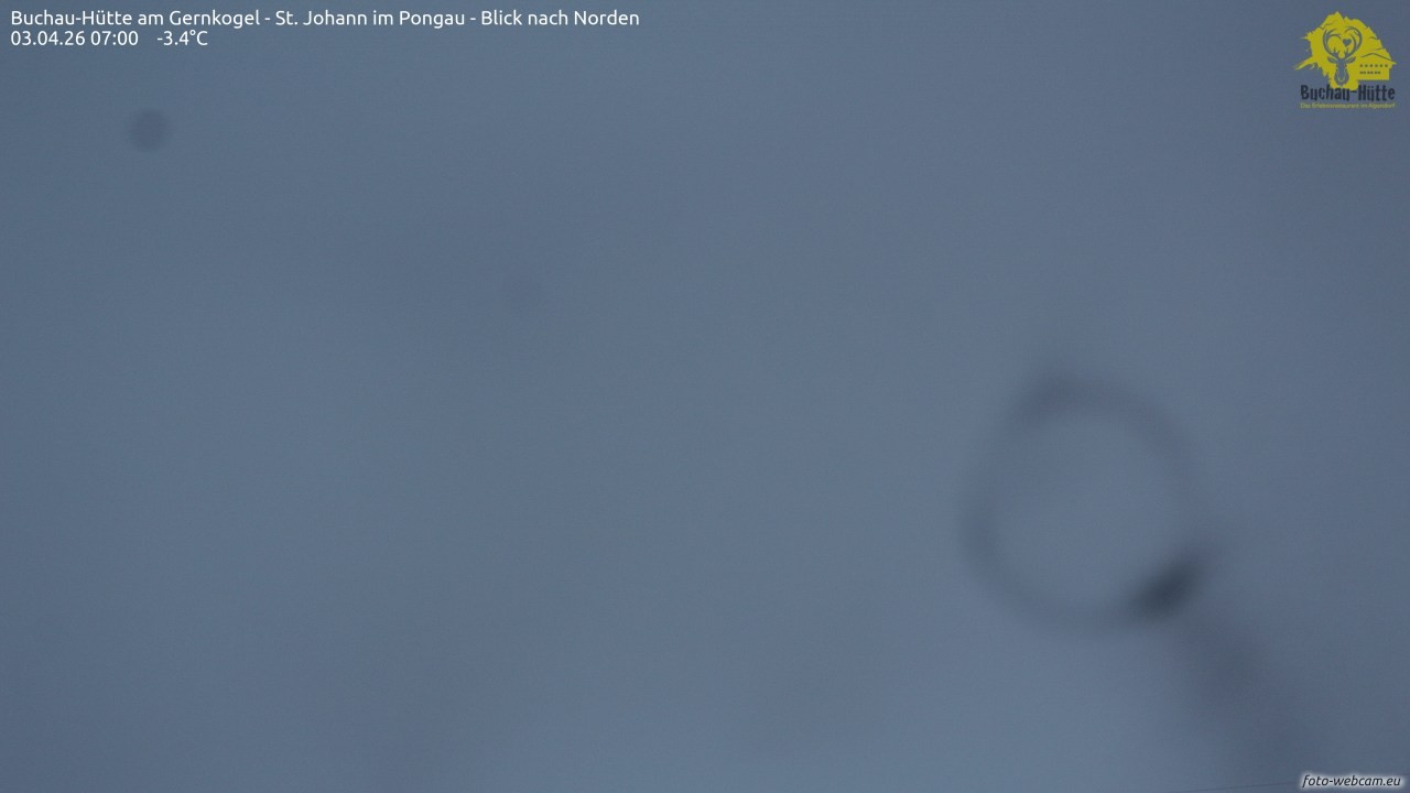 Archiv Foto Webcam Buchau-Hütte am Gernkogel - St. Johann
