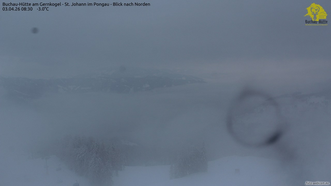 Archiv Foto Webcam Buchau-Hütte am Gernkogel - St. Johann