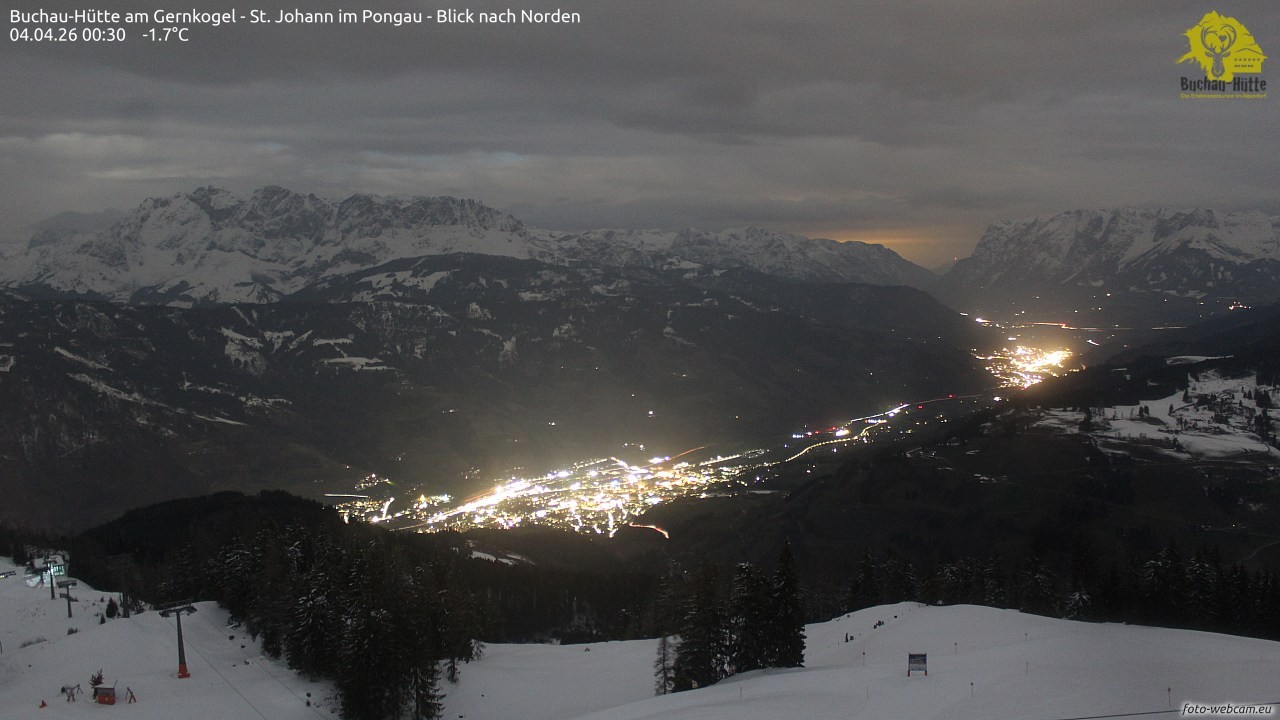 Archived image Webcam Gernkogel - View to the North