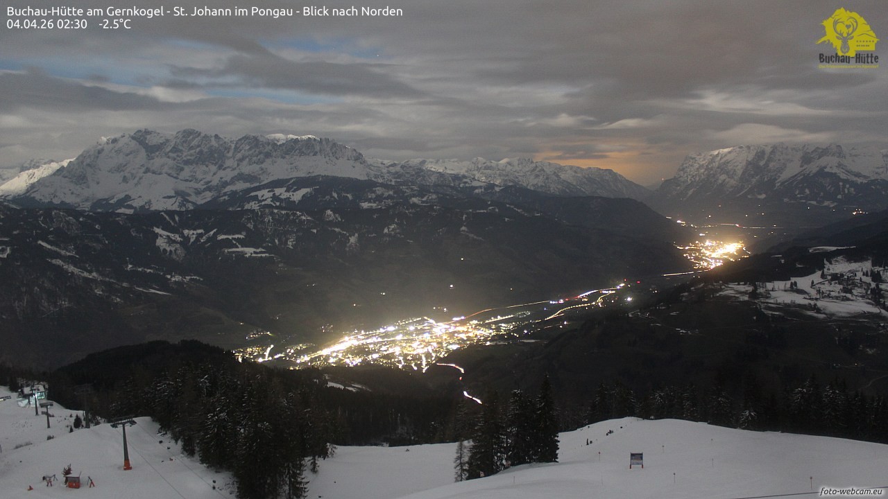 Archived image Webcam Gernkogel - View to the North