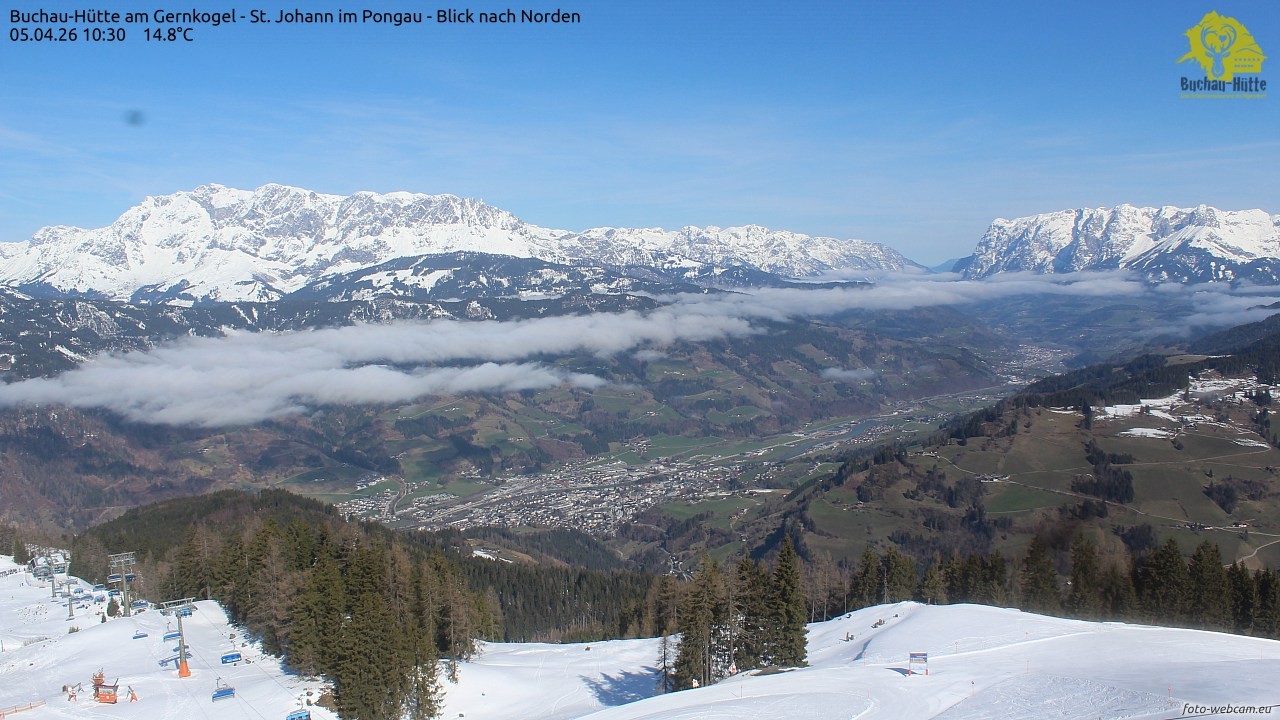 Archiv Foto Webcam Buchau-Hütte am Gernkogel - St. Johann