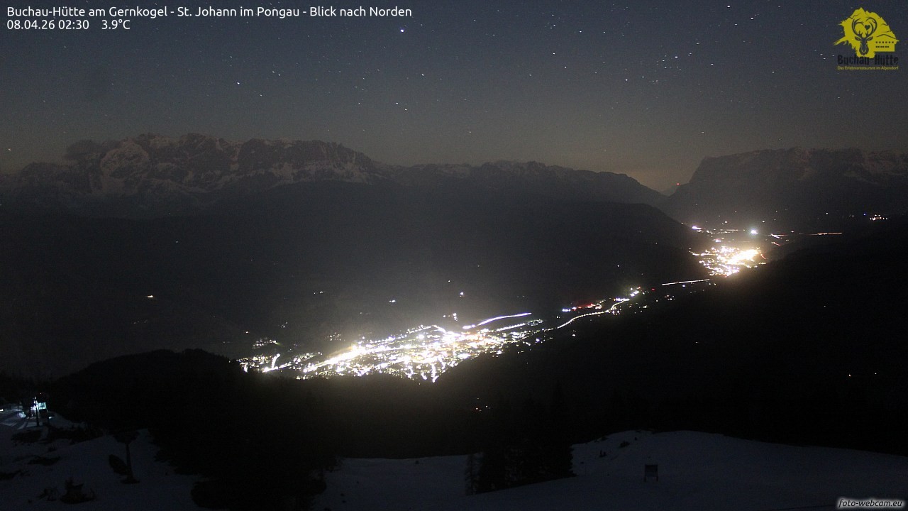 Archiv Foto Webcam Buchau-Hütte am Gernkogel - St. Johann
