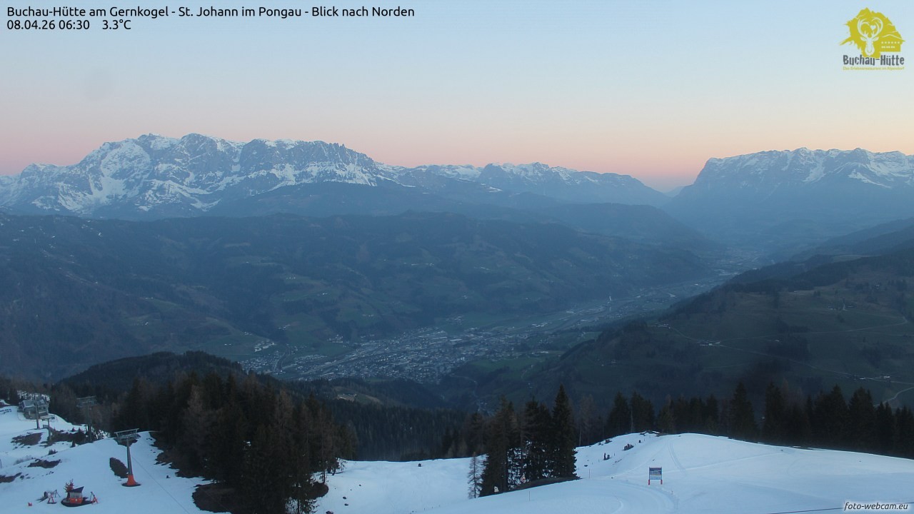 Archived image Webcam Gernkogel - View to the North