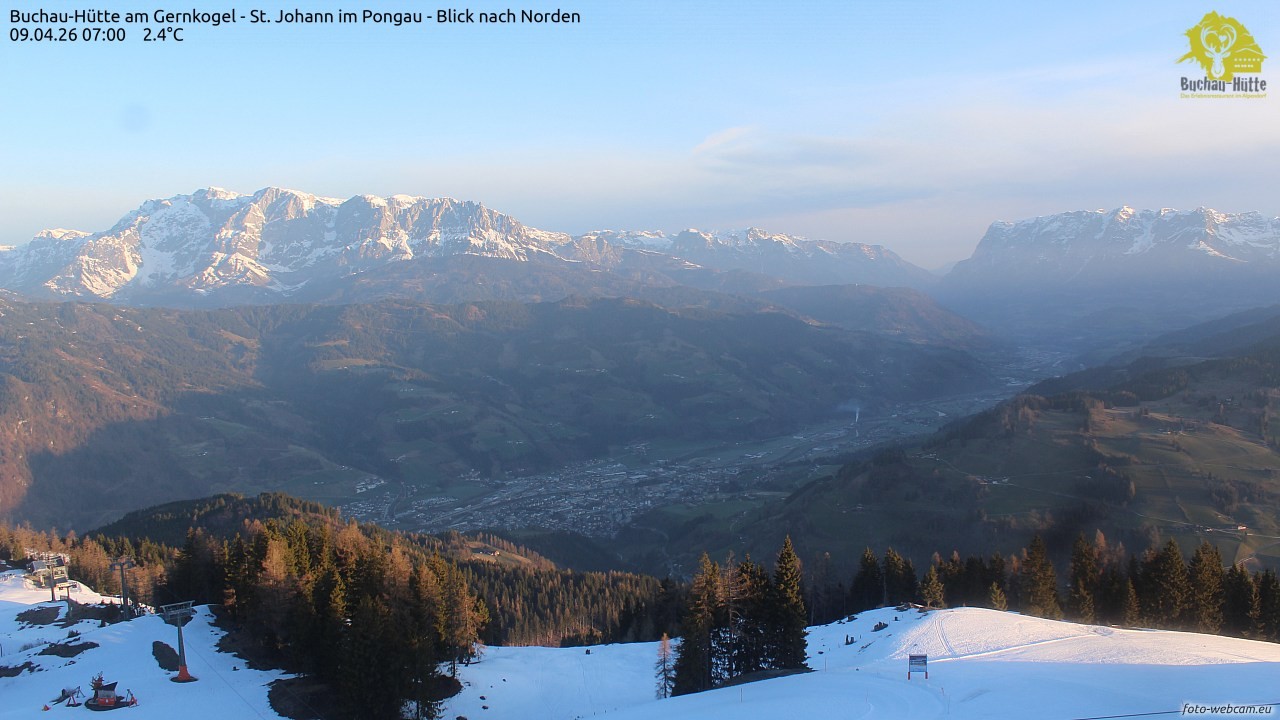 Archiv Foto Webcam Buchau-Hütte am Gernkogel - St. Johann