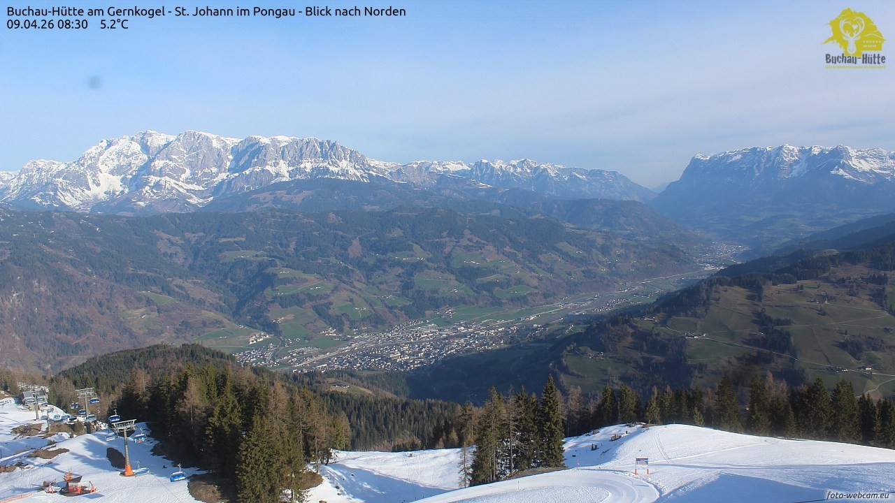 Archiv Foto Webcam Buchau-Hütte am Gernkogel - St. Johann