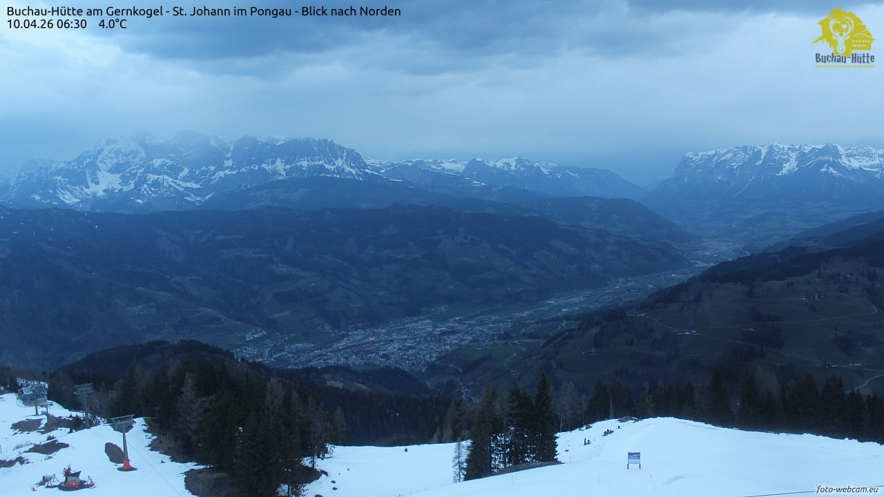 Archiv Foto Webcam Buchau-Hütte am Gernkogel - St. Johann
