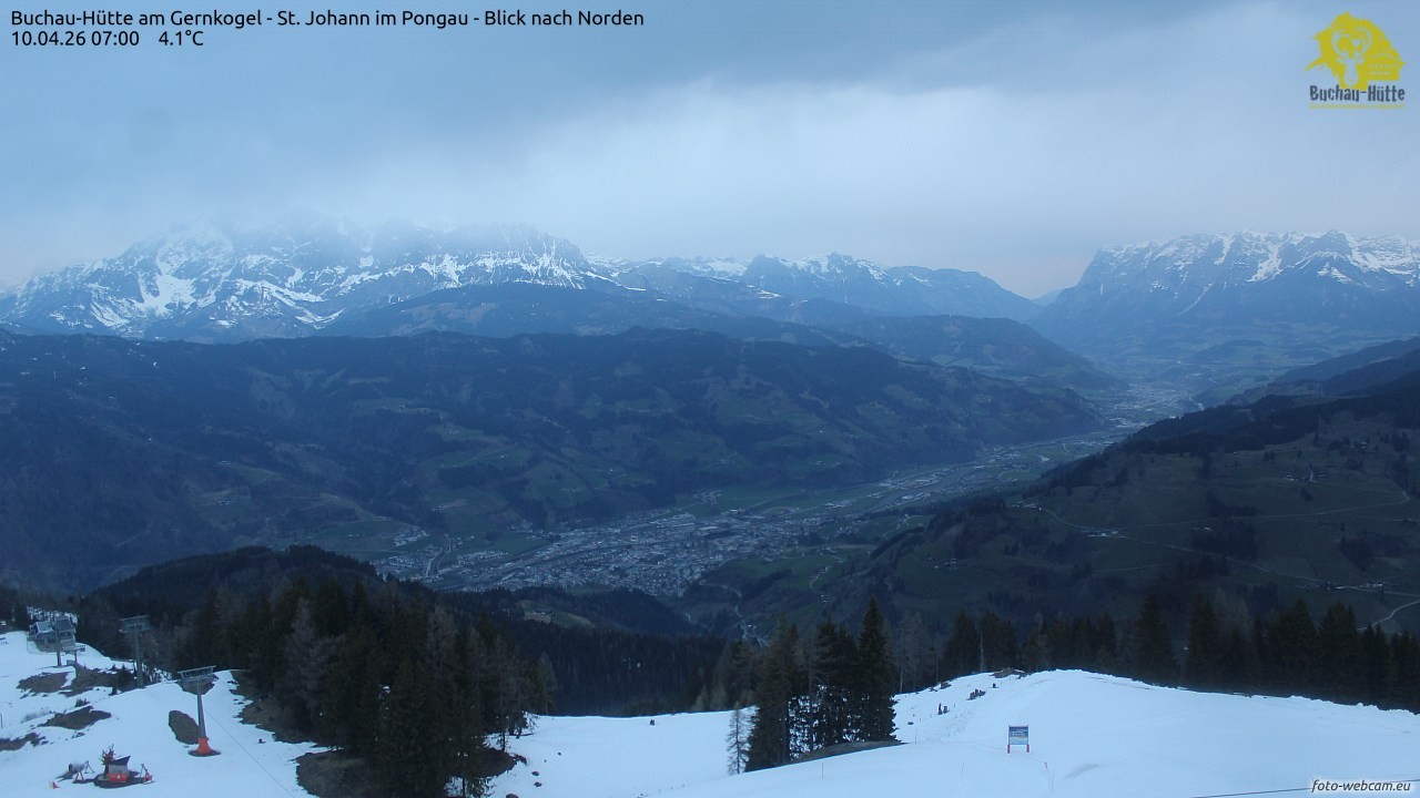 Archiv Foto Webcam Buchau-Hütte am Gernkogel - St. Johann