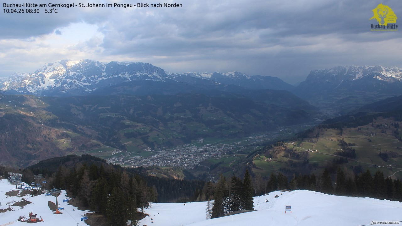 Archiv Foto Webcam Buchau-Hütte am Gernkogel - St. Johann