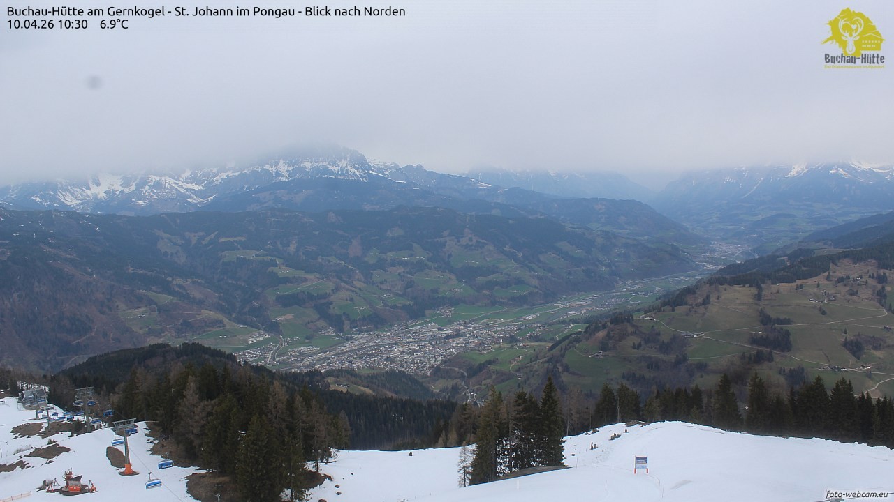 Archiv Foto Webcam Buchau-Hütte am Gernkogel - St. Johann