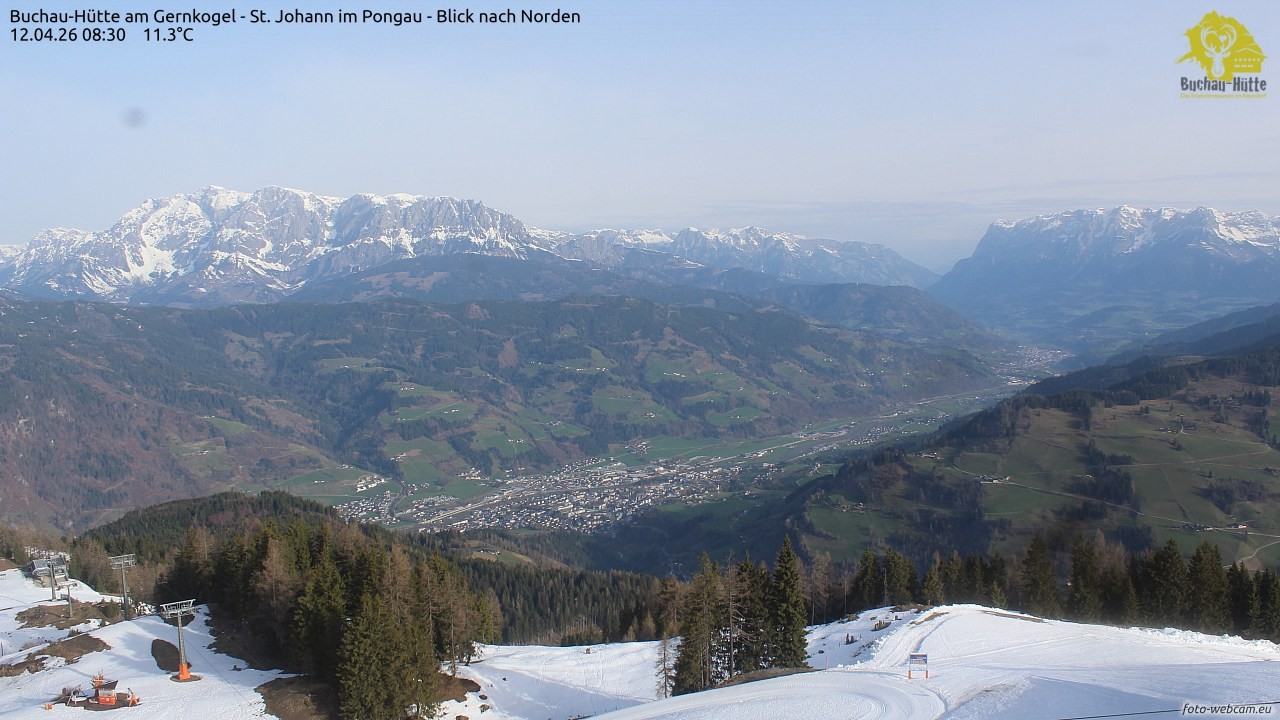 Archiv Foto Webcam Buchau-Hütte am Gernkogel - St. Johann