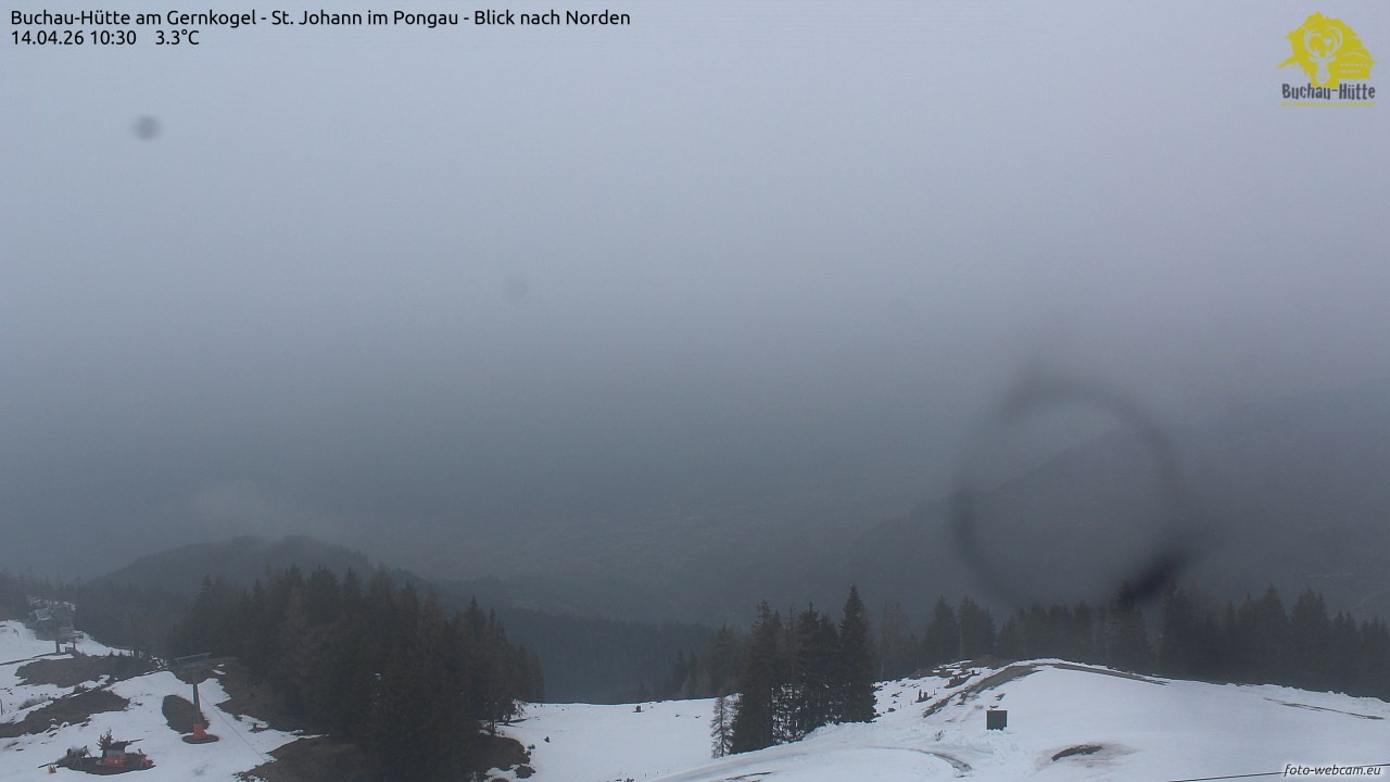 Archiv Foto Webcam Buchau-Hütte am Gernkogel - St. Johann