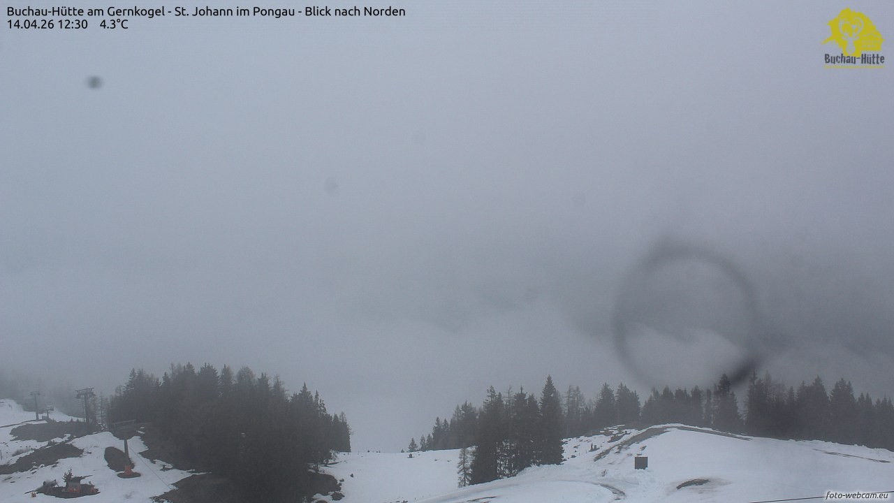Archiv Foto Webcam Buchau-Hütte am Gernkogel - St. Johann