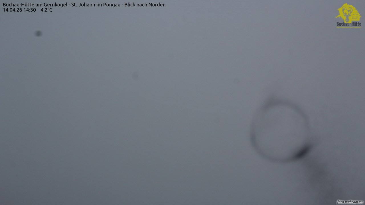 Archiv Foto Webcam Buchau-Hütte am Gernkogel - St. Johann