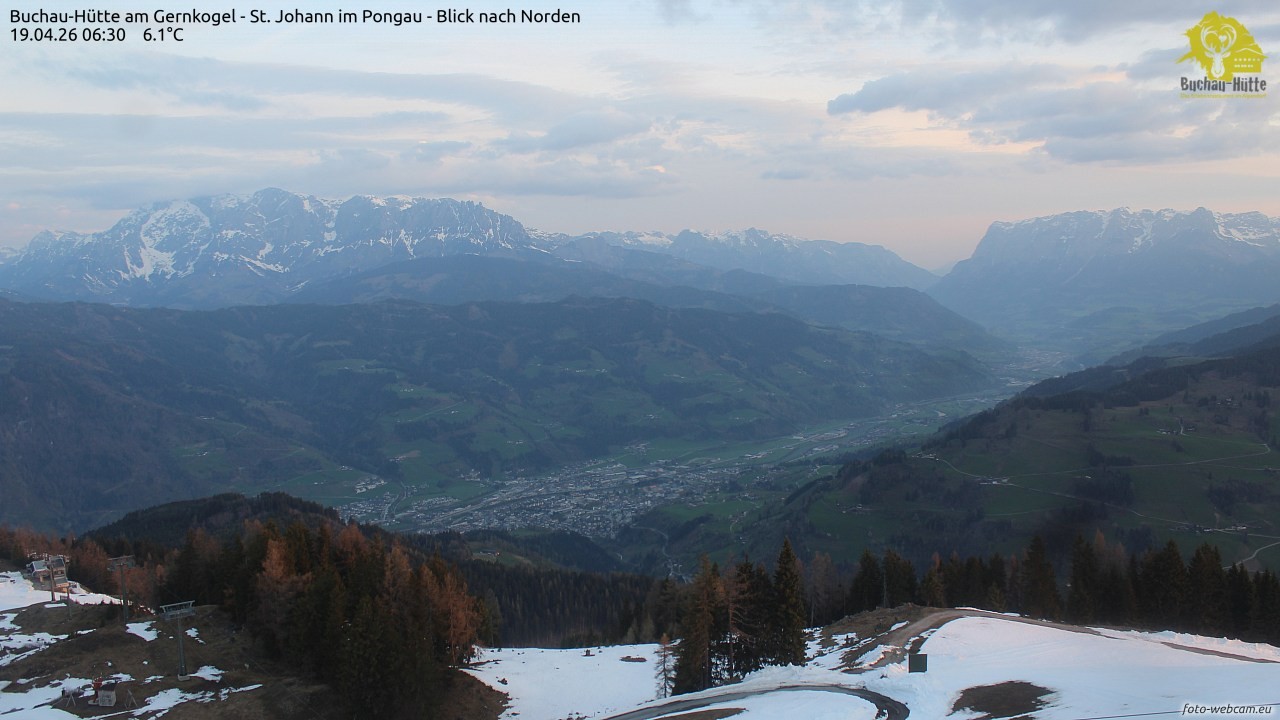 Archiv Foto Webcam Buchau-Hütte am Gernkogel - St. Johann