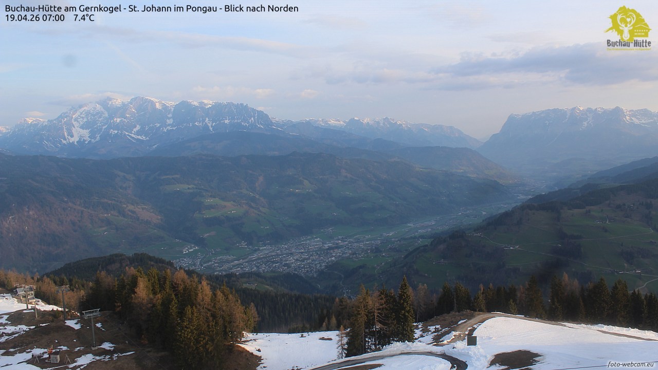 Archiv Foto Webcam Buchau-Hütte am Gernkogel - St. Johann