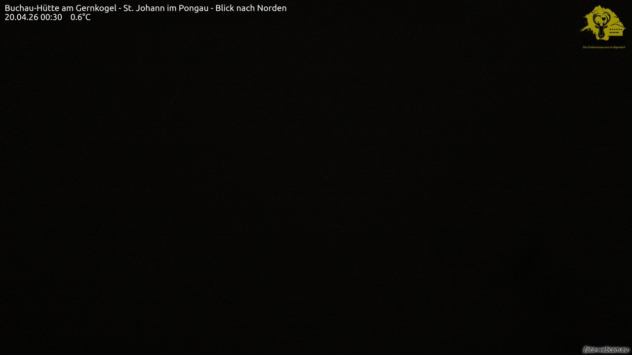 Archiv Foto Webcam Buchau-Hütte am Gernkogel - St. Johann