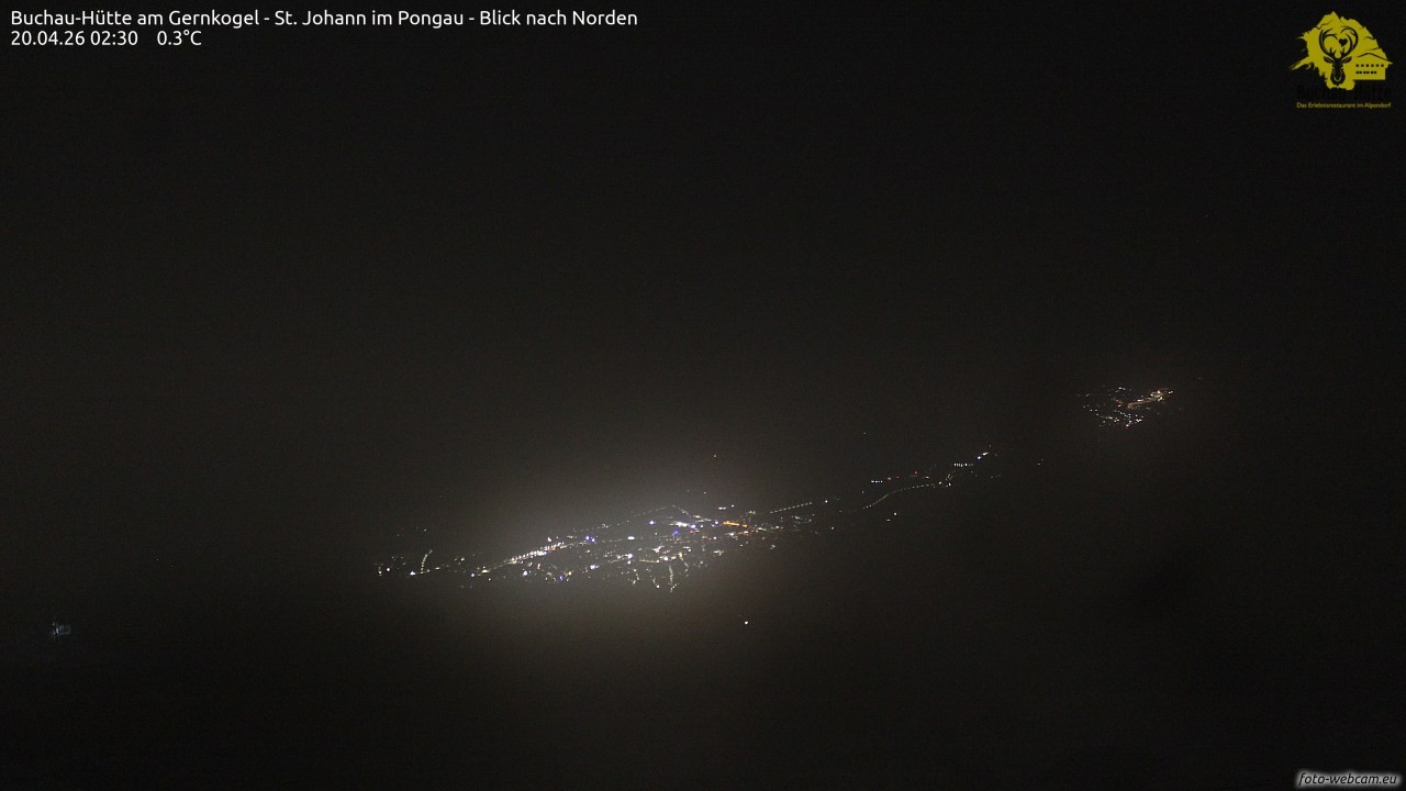 Archiv Foto Webcam Buchau-Hütte am Gernkogel - St. Johann