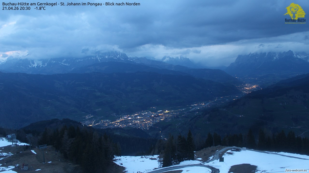 Archiv Foto Webcam Buchau-Hütte am Gernkogel - St. Johann